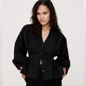 NWT Banana Republic Poplin Button Down Shirt